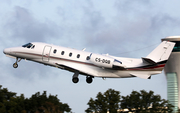 NetJets Europe Cessna 560XL Citation XLS (CS-DQB) at  Farnborough, United Kingdom