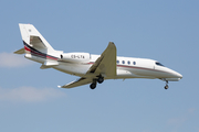 NetJets Europe Cessna 680A Citation Latitude (CS-LTA) at  Farnborough, United Kingdom