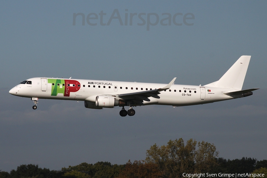 TAP Express (Portugalia) Embraer ERJ-195LR (ERJ-190-200LR) (CS-TAX) | Photo 597025