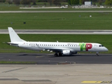 TAP Express (Portugalia) Embraer ERJ-195LR (ERJ-190-200LR) (CS-TAY) at  Dusseldorf - International, Germany