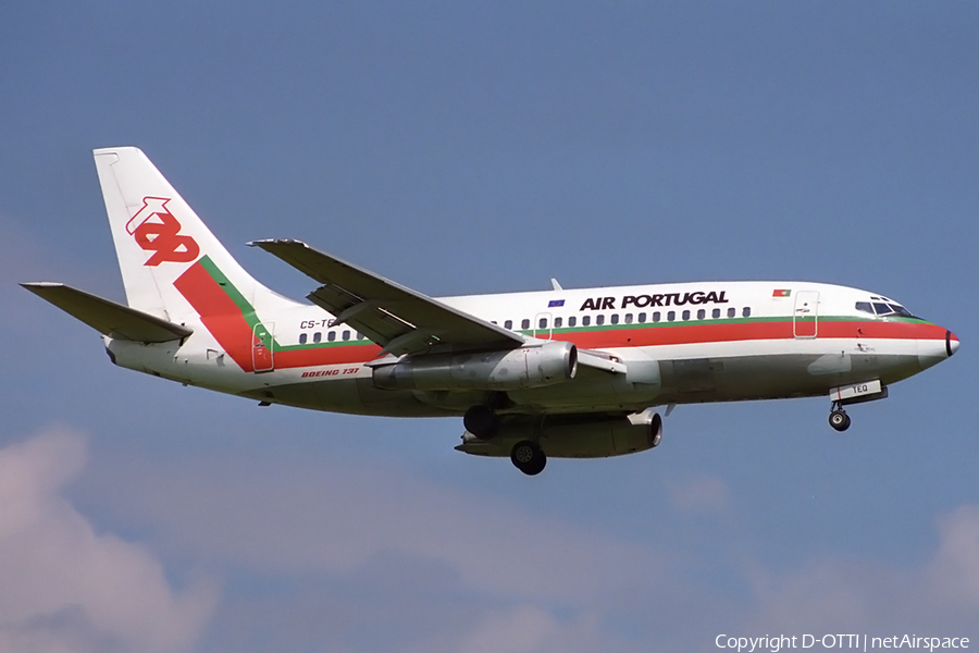 TAP Air Portugal Boeing 737-282C(Adv) (CS-TEQ) | Photo 156157