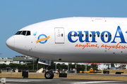 EuroAtlantic Airways Boeing 777-212(ER) (CS-TFM) at  Lisbon - Portela, Portugal