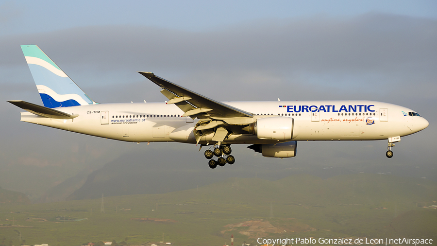 EuroAtlantic Airways Boeing 777-212(ER) (CS-TFM) | Photo 343850