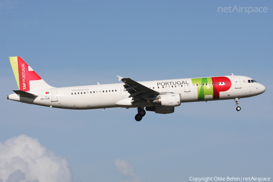TAP Air Portugal Airbus A321-211 (CS-TJF) | Photo 39446