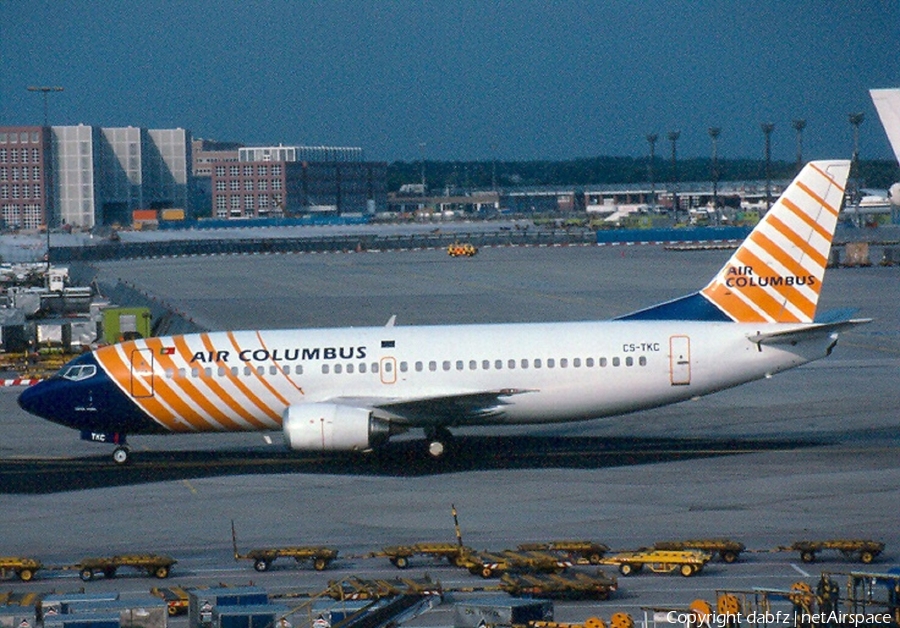 Air Columbus Boeing 737-33A (CS-TKC) | Photo 211097