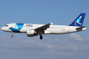 SATA International Airbus A320-212 (CS-TKJ) at  Lisbon - Portela, Portugal