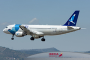 SATA Air Acores Airbus A320-214 (CS-TKP) at  Barcelona - El Prat, Spain