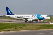 SATA Air Acores Airbus A320-214 (CS-TKP) at  Liege - Bierset, Belgium