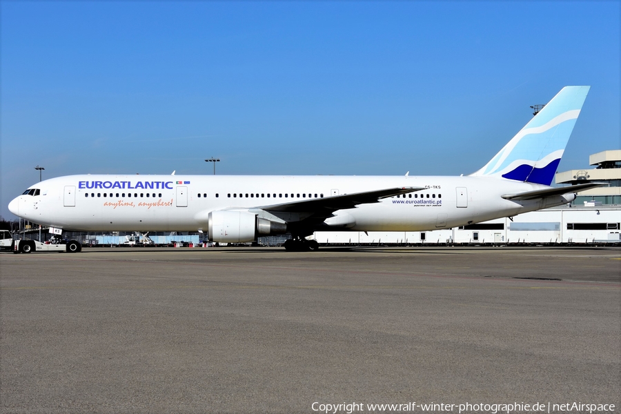 EuroAtlantic Airways Boeing 767-36N(ER) (CS-TKS) | Photo 577282