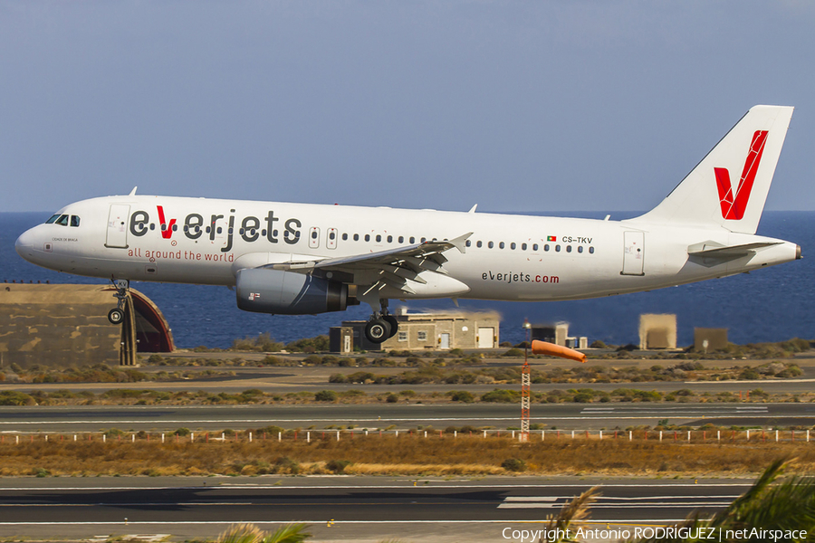 Everjets Airbus A320-232 (CS-TKV) | Photo 127528