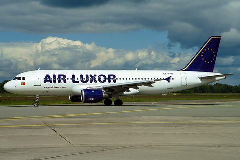 Air Luxor Airbus A320-211 (CS-TNB) at  Hamburg - Fuhlsbuettel (Helmut Schmidt), Germany