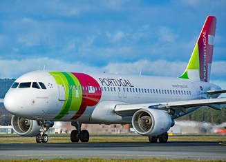 TAP Air Portugal Airbus A320-214 (CS-TNH) at  Oslo - Gardermoen, Norway