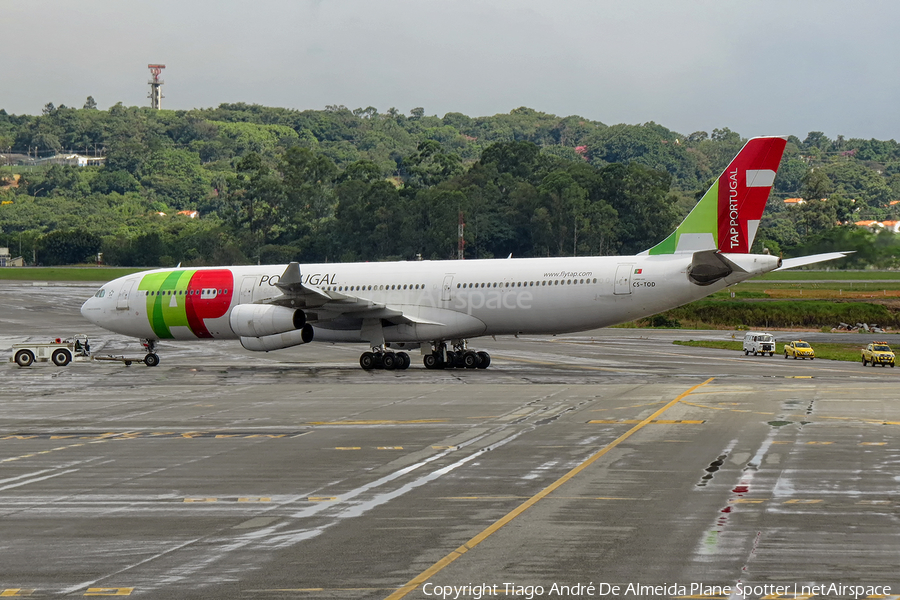 TAP Air Portugal Airbus A340-312 (CS-TOD) | Photo 343793