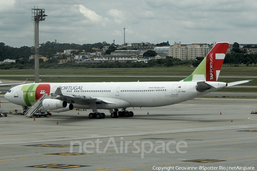 TAP Air Portugal Airbus A340-312 (CS-TOD) | Photo 395556