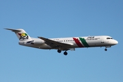 PGA Portugalia Airlines Fokker 100 (CS-TPA) at  Barcelona - El Prat, Spain