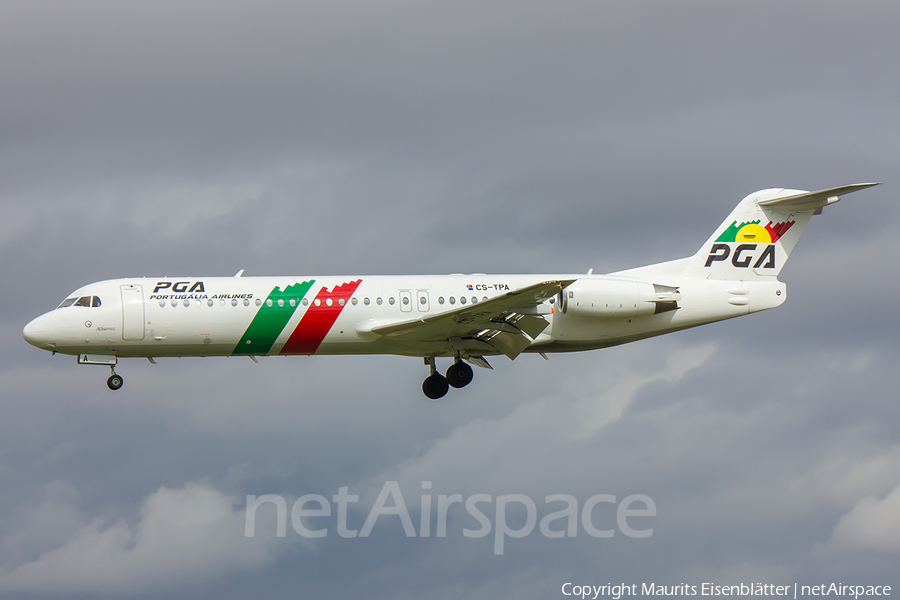 PGA Portugalia Airlines Fokker 100 (CS-TPA) | Photo 45194