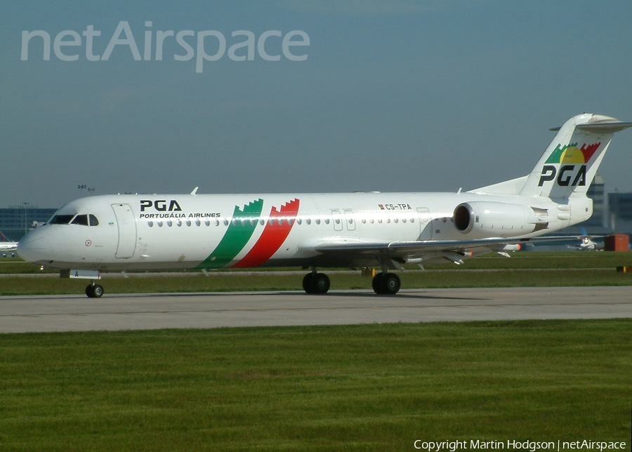 PGA Portugalia Airlines Fokker 100 (CS-TPA) | Photo 6396