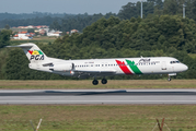 Portugalia Fokker 100 (CS-TPB) at  Porto, Portugal