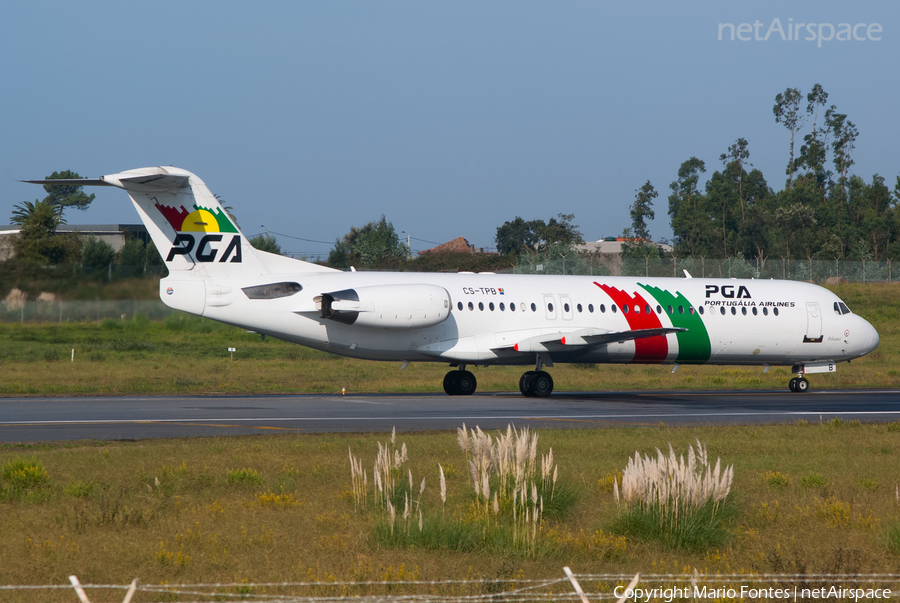 Portugalia Fokker 100 (CS-TPB) | Photo 59163