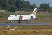 Portugalia Fokker 100 (CS-TPB) at  Porto, Portugal