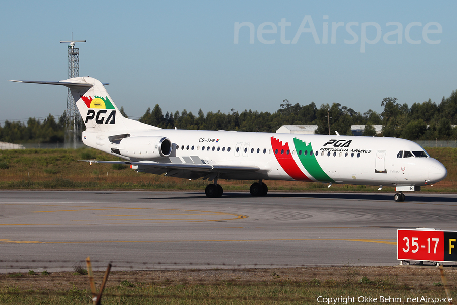 Portugalia Fokker 100 (CS-TPB) | Photo 87691
