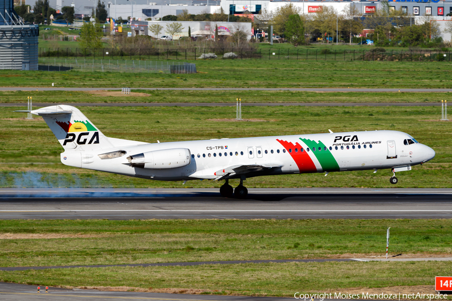 Portugalia Fokker 100 (CS-TPB) | Photo 108187