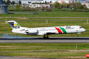 Portugalia Fokker 100 (CS-TPB) at  Toulouse - Blagnac, France