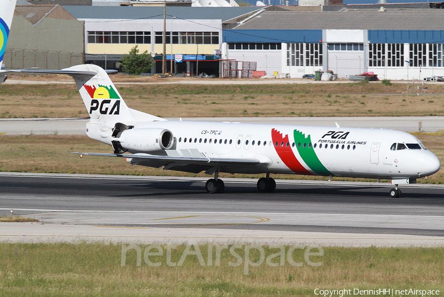 PGA Portugalia Airlines Fokker 100 (CS-TPC) | Photo 365851