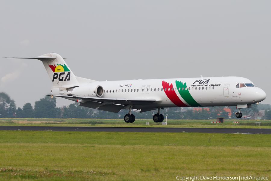PGA Portugalia Airlines Fokker 100 (CS-TPC) | Photo 10895