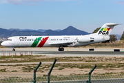 PGA Portugalia Airlines Fokker 100 (CS-TPC) at  Barcelona - El Prat, Spain