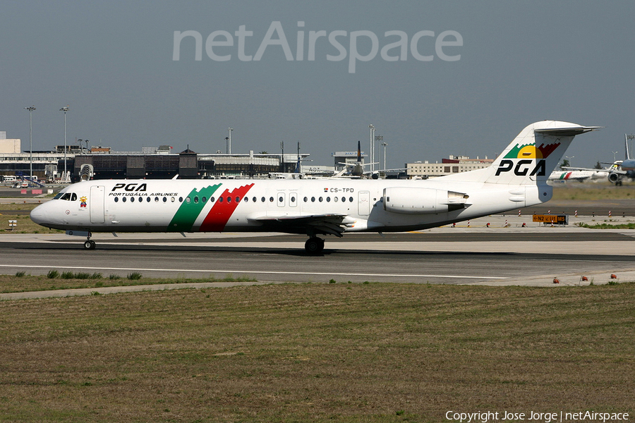 Portugalia Fokker 100 (CS-TPD) | Photo 477881