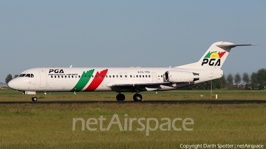 Portugalia Fokker 100 (CS-TPD) | Photo 210243