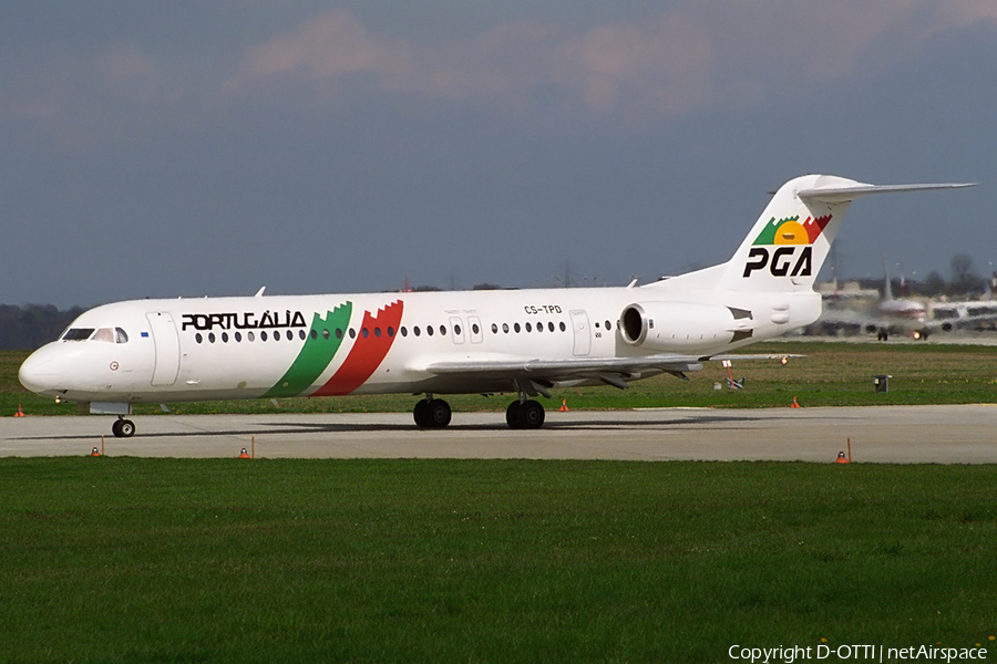 Portugalia Fokker 100 (CS-TPD) | Photo 179809