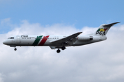 Portugalia Fokker 100 (CS-TPD) at  London - Gatwick, United Kingdom