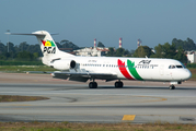 Portugalia Fokker 100 (CS-TPD) at  Porto, Portugal
