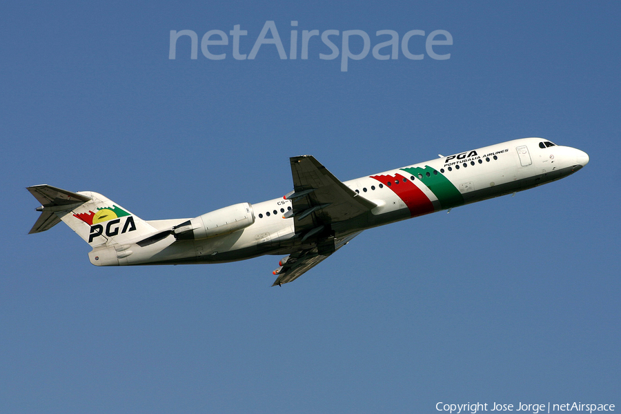 PGA Portugalia Airlines Fokker 100 (CS-TPE) | Photo 561619