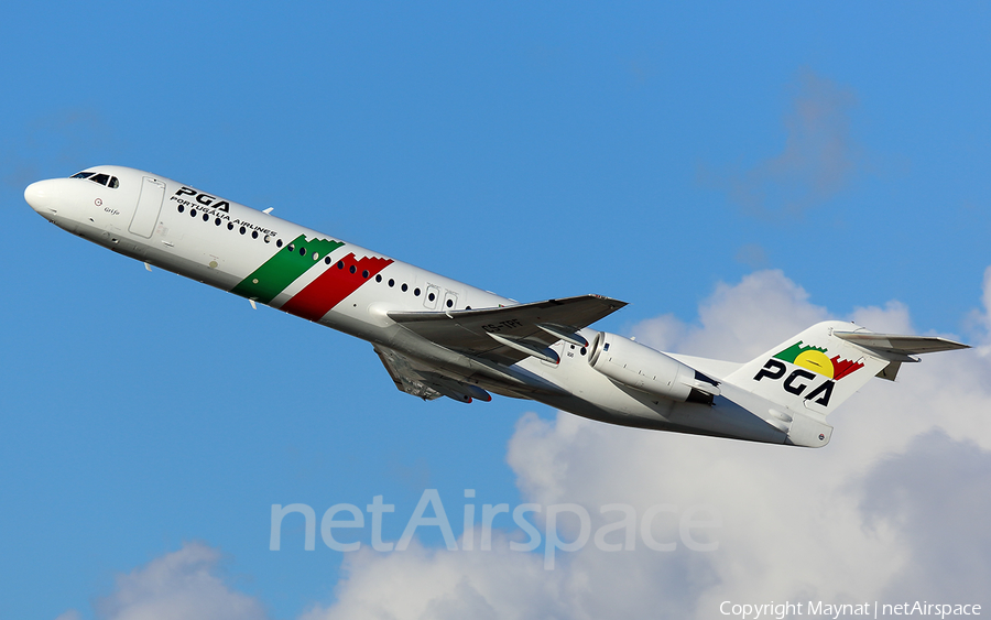 PGA Portugalia Airlines Fokker 100 (CS-TPF) | Photo 248728