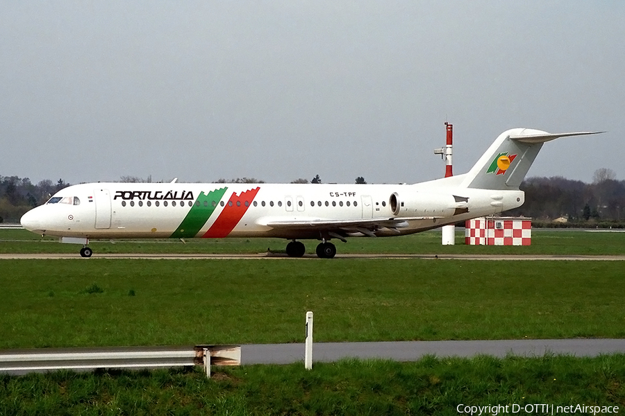 PGA Portugalia Airlines Fokker 100 (CS-TPF) | Photo 141874