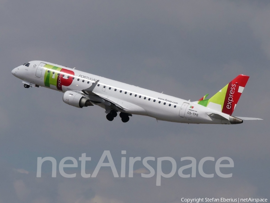 TAP Express (Portugalia) Embraer ERJ-190LR (ERJ-190-100LR) (CS-TPO) | Photo 259527