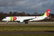 TAP Express (Portugalia) Embraer ERJ-190LR (ERJ-190-100LR) (CS-TPO) at  Hamburg - Fuhlsbuettel (Helmut Schmidt), Germany