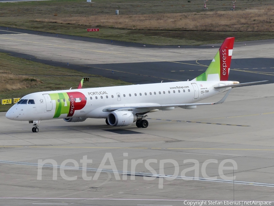 TAP Express (Portugalia) Embraer ERJ-190LR (ERJ-190-100LR) (CS-TPP) | Photo 281345
