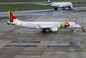 TAP Express (Portugalia) Embraer ERJ-190LR (ERJ-190-100LR) (CS-TPP) at  Dusseldorf - International, Germany