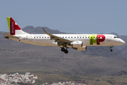 TAP Express (Portugalia) Embraer ERJ-190LR (ERJ-190-100LR) (CS-TPP) at  Gran Canaria, Spain