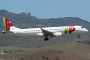 TAP Express (Portugalia) Embraer ERJ-190LR (ERJ-190-100LR) (CS-TPP) at  Gran Canaria, Spain