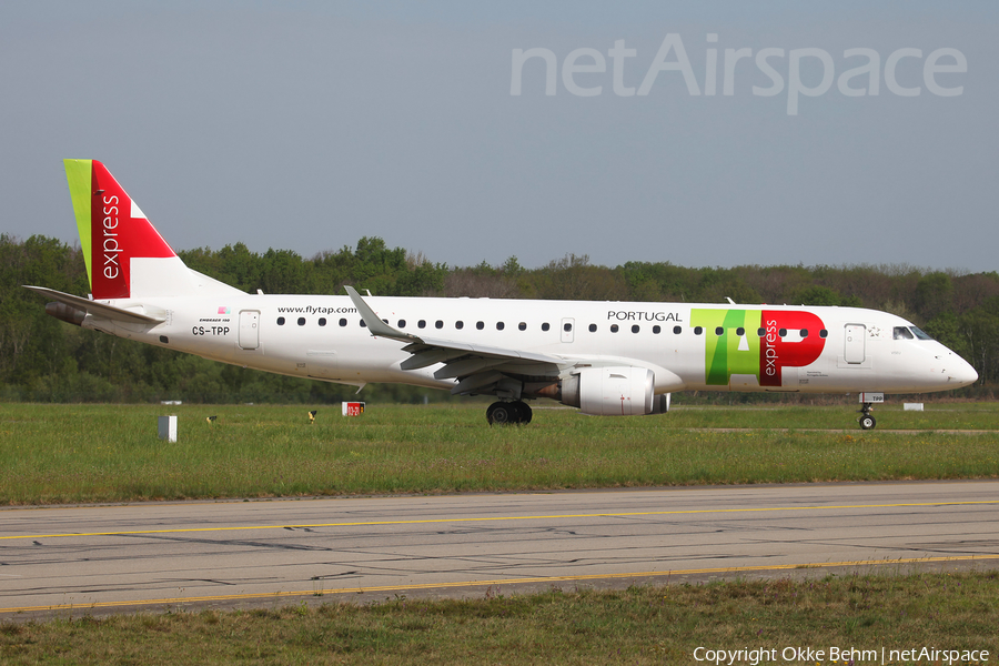 TAP Express (Portugalia) Embraer ERJ-190LR (ERJ-190-100LR) (CS-TPP) | Photo 240646