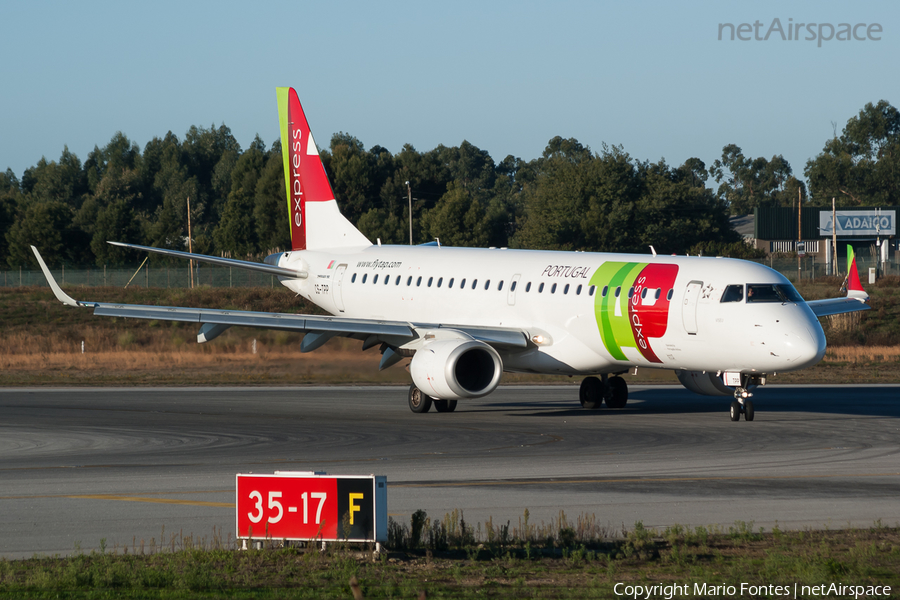 TAP Express (Portugalia) Embraer ERJ-190LR (ERJ-190-100LR) (CS-TPP) | Photo 206471