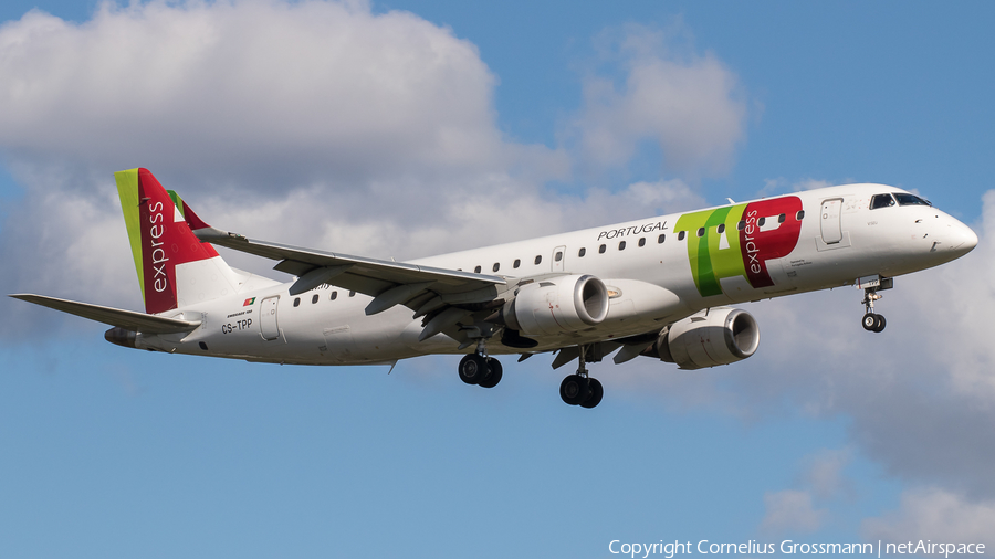 TAP Express (Portugalia) Embraer ERJ-190LR (ERJ-190-100LR) (CS-TPP) | Photo 394964