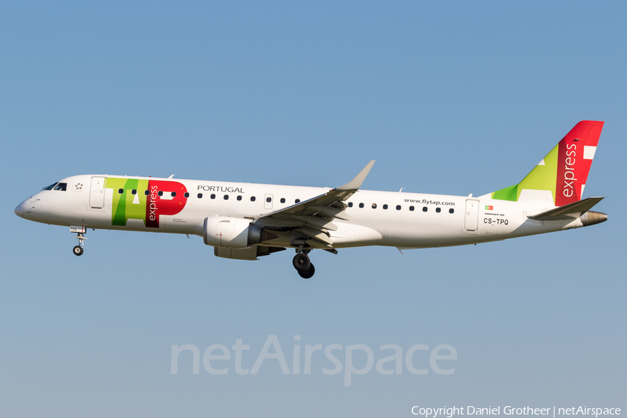 TAP Express (Portugalia) Embraer ERJ-190LR (ERJ-190-100LR) (CS-TPQ) | Photo 156856