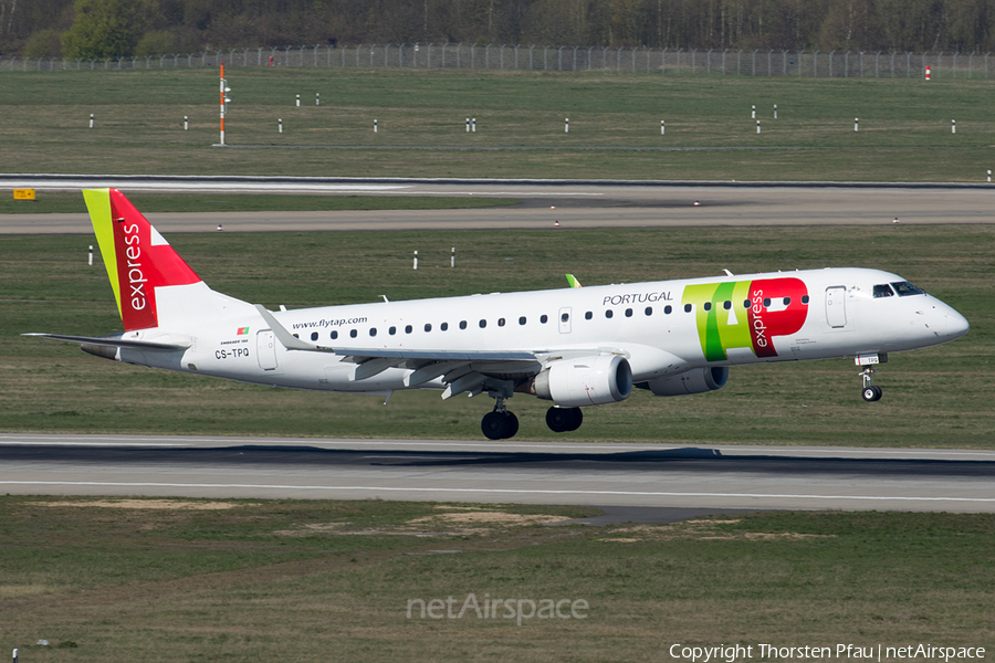 TAP Express (Portugalia) Embraer ERJ-190LR (ERJ-190-100LR) (CS-TPQ) | Photo 152555