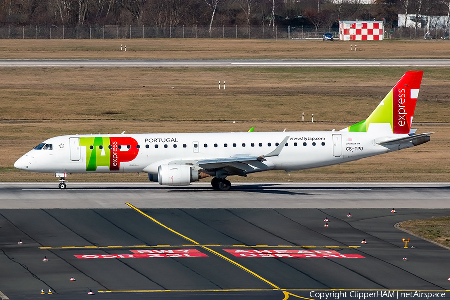 TAP Express (Portugalia) Embraer ERJ-190LR (ERJ-190-100LR) (CS-TPQ) | Photo 298735